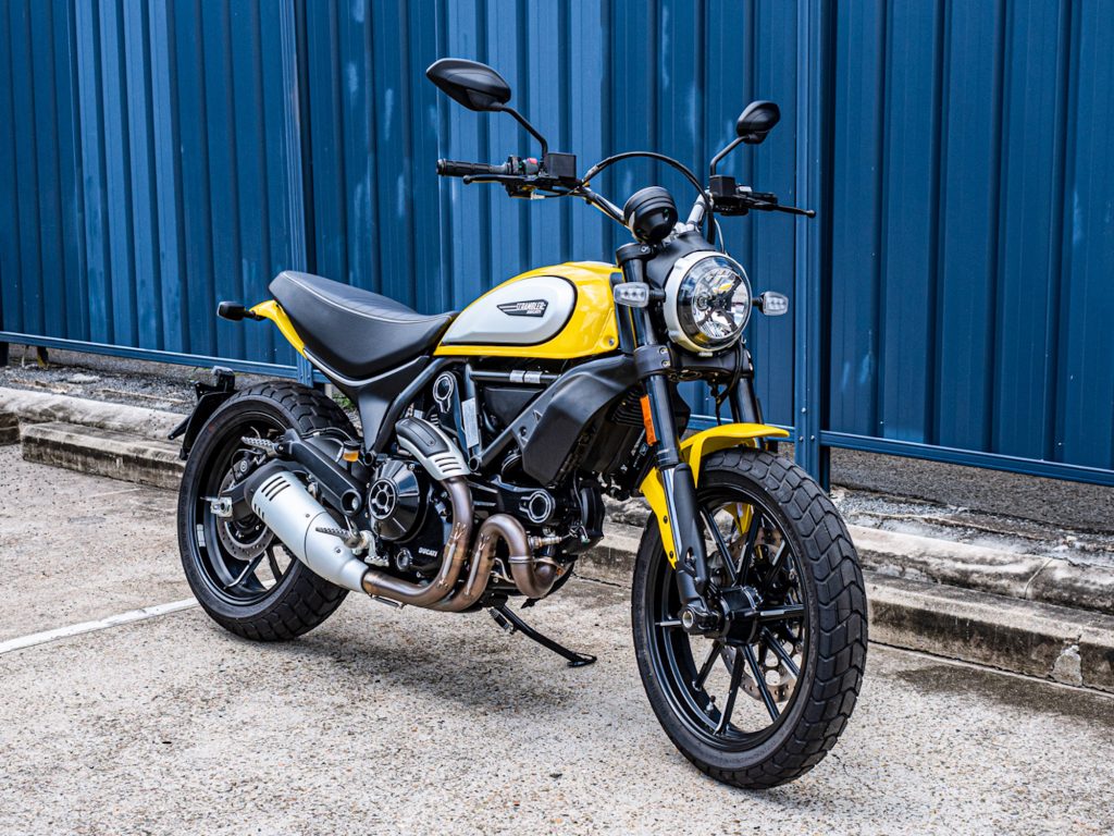 Ducati's 2021 Scrambler. Media sourced from Ducati Scrambler (the website).