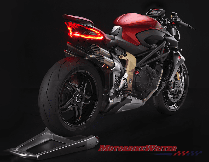 MV Agusta Superveloce 800, Dragster 800 RR America and Brutale 1000 Serie Oro