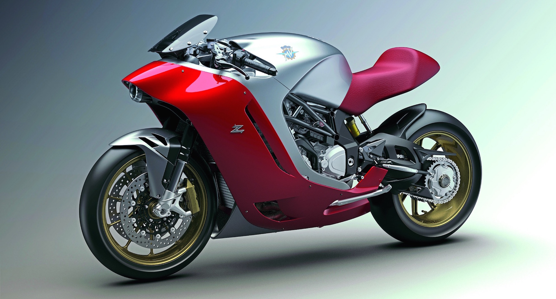 MV Agusta F4Z by Zagato radical blackout