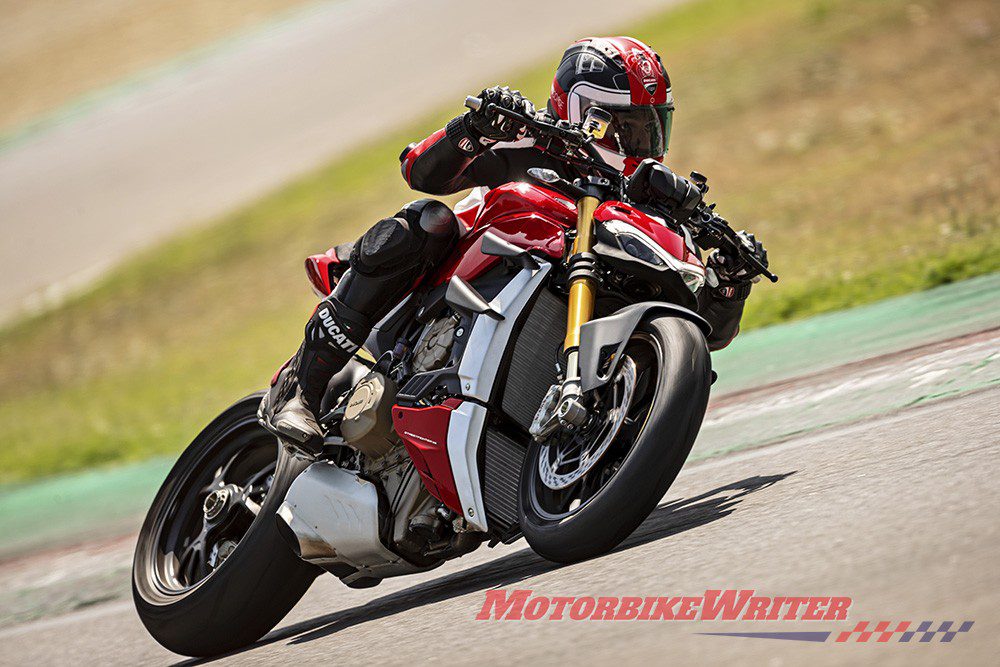 Ducati Streetfighter V4 ready to brawl