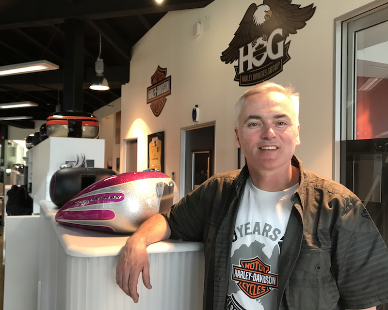 Marc McAllister Harley-Davidson international sales VP thailand