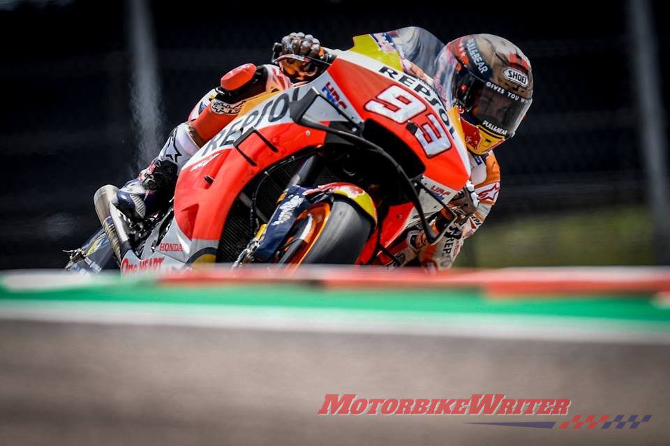 Marc Marquez (All images: MotoGP Facebook)