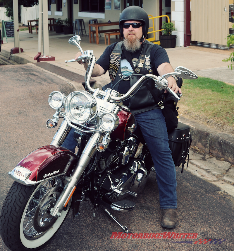 Membership Officer for the Broadmeadow Chapter of the Harley Owners Group (H.O.G), Dave WatsonMembership Officer for the Broadmeadow Chapter of the Harley Owners Group (H.O.G), Dave Watson