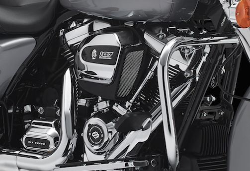 2017 Harley-Davidson Touring models get the 107 Milwaukee Eight engine Road King