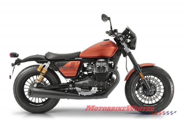 Moto Guzzi V9 Bobber Sport 1 sportier