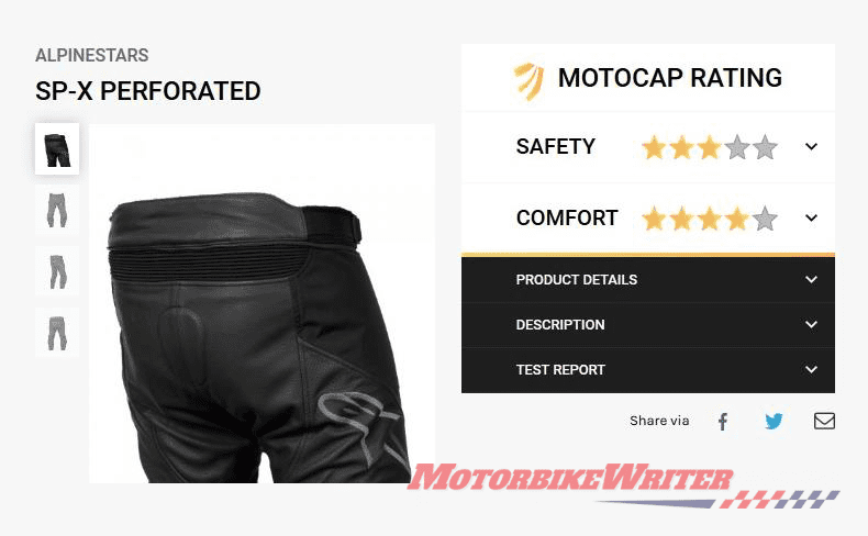 Chris Hurren Varied protection for country and urban riders MotoCAP