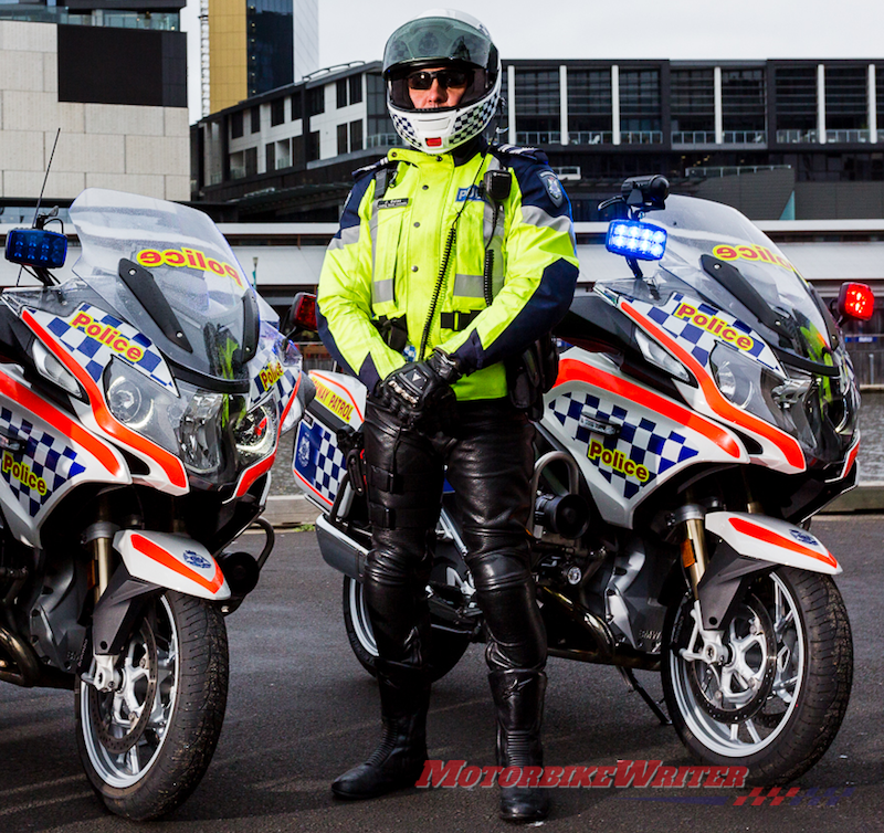 Motorcycle police VicPol road uniform