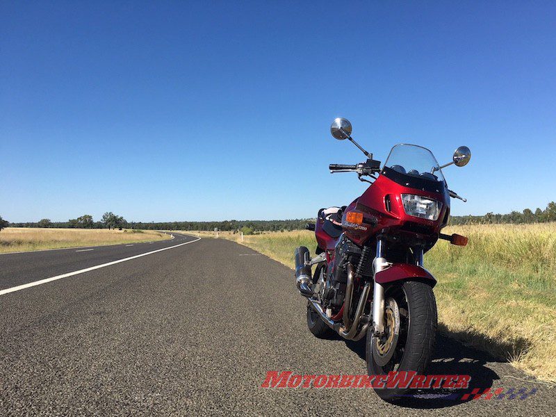Motorcycle travel solo riding