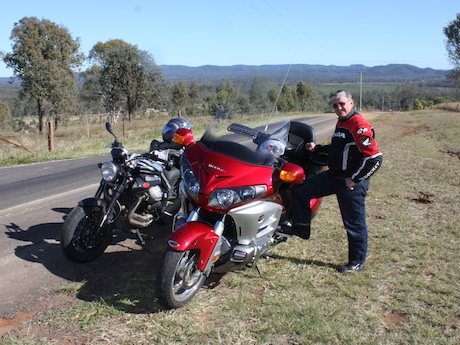 How to mount your motorbike