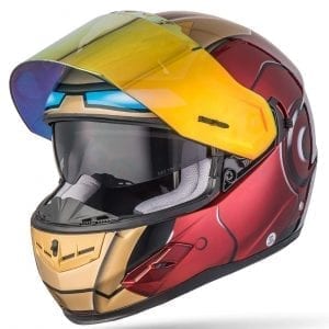 NENKI NK-856 Full Face Iron Man Motorcycle Helmet 2
