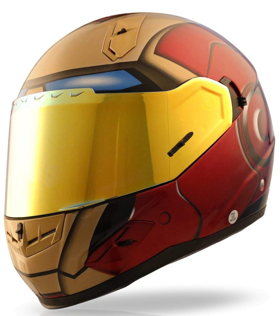 NENKI NK-856 Full Face Iron Man Motorcycle Helmet 2