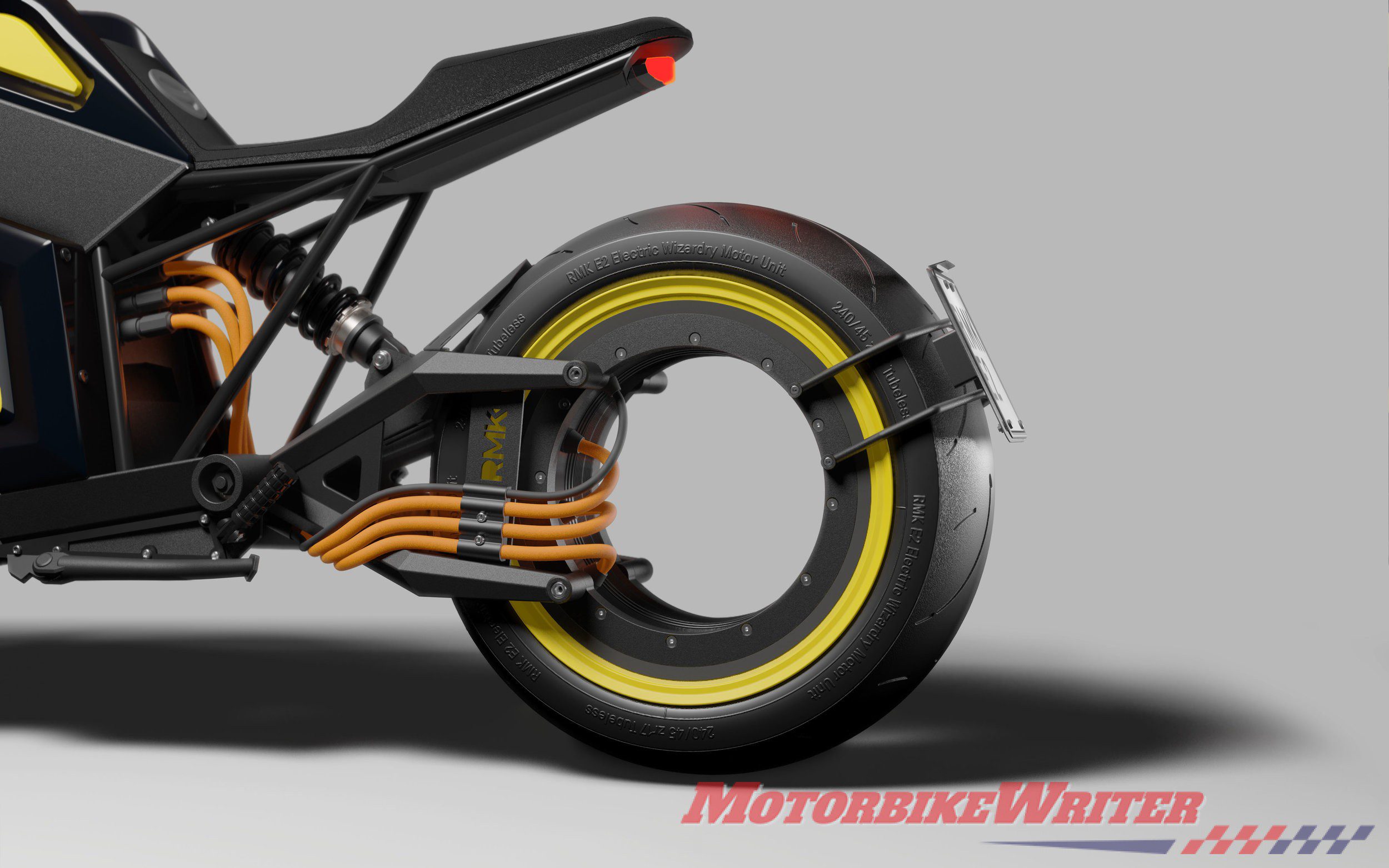 RMK E2 prototype electric motorcycle