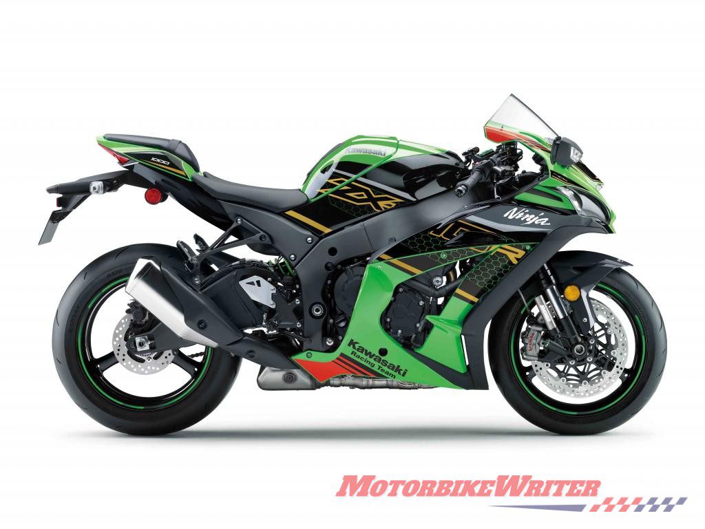 Ninja ZX-10R Motorcycle fire risk