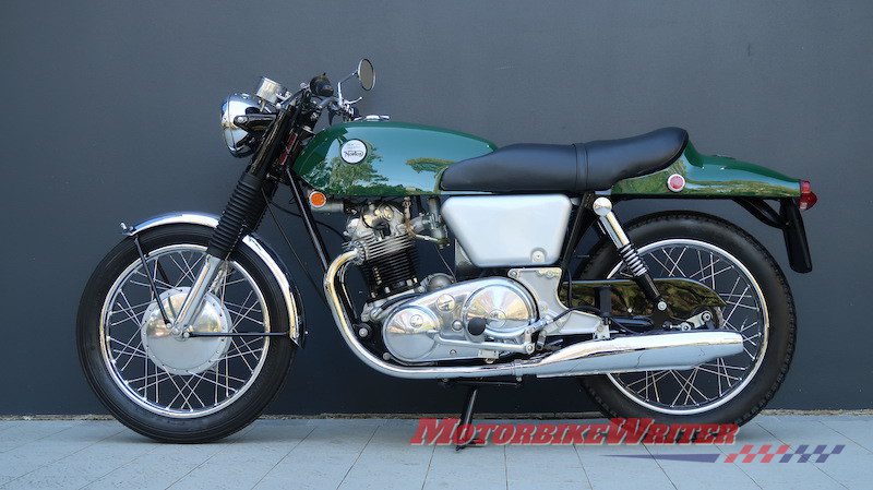 Norton Commando trio up for auction