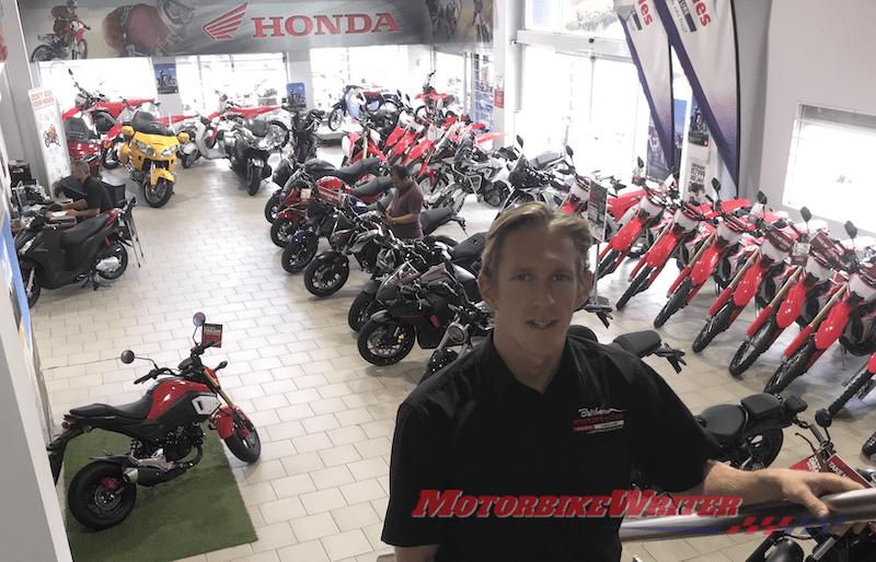James Mutton Brisbane Motorcycles discounting