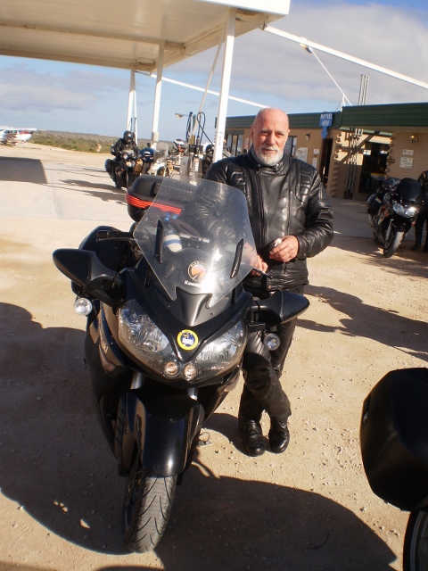 Malcolm Milne has more than 300,000km on the odo on his 2007 Kawasaki 1400GTR