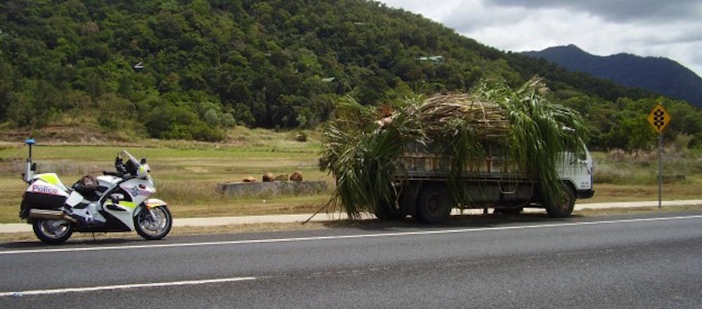 Unsecured load police