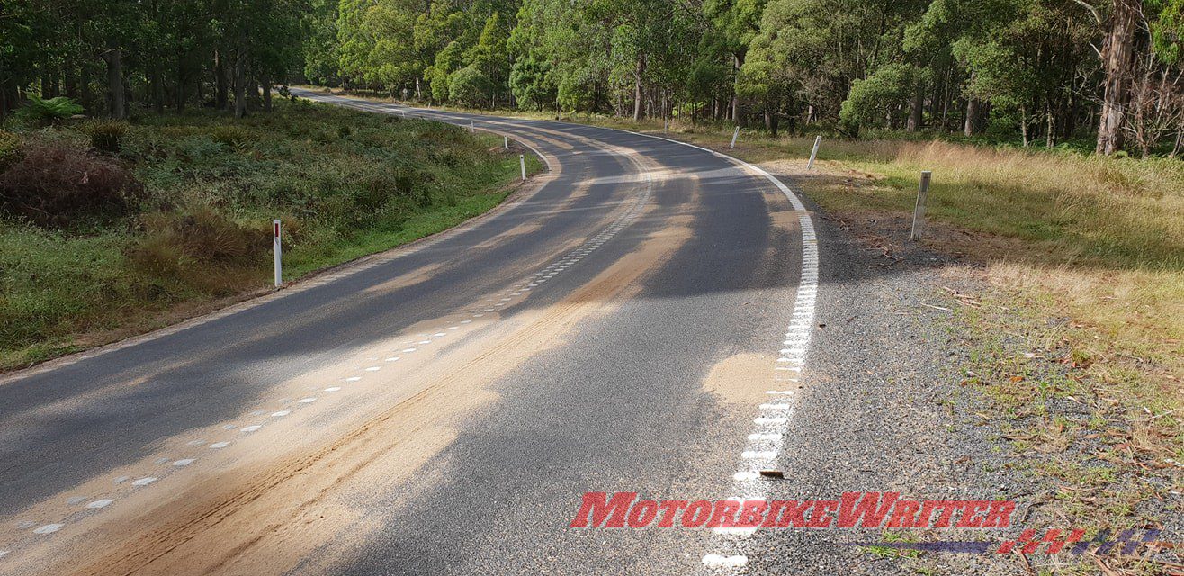 Oxley Highway sand