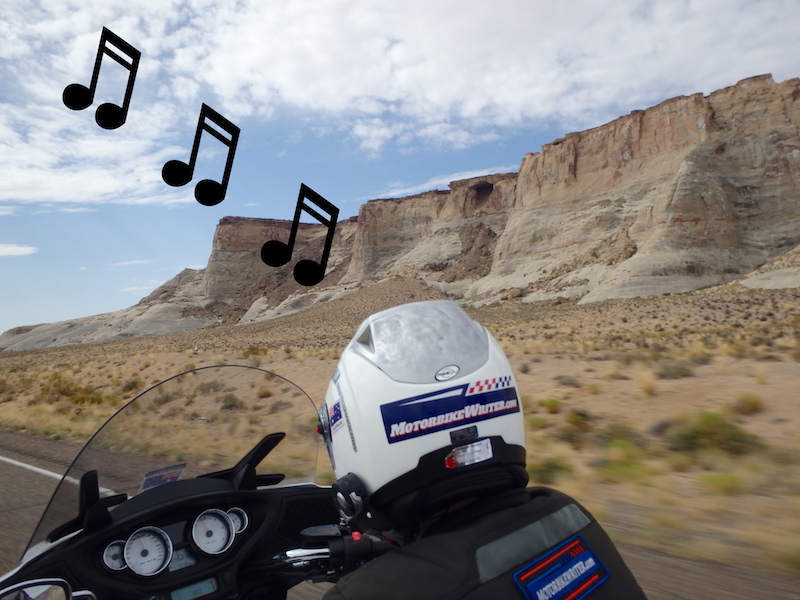 Does music make you a safer rider? bluetooth asleep