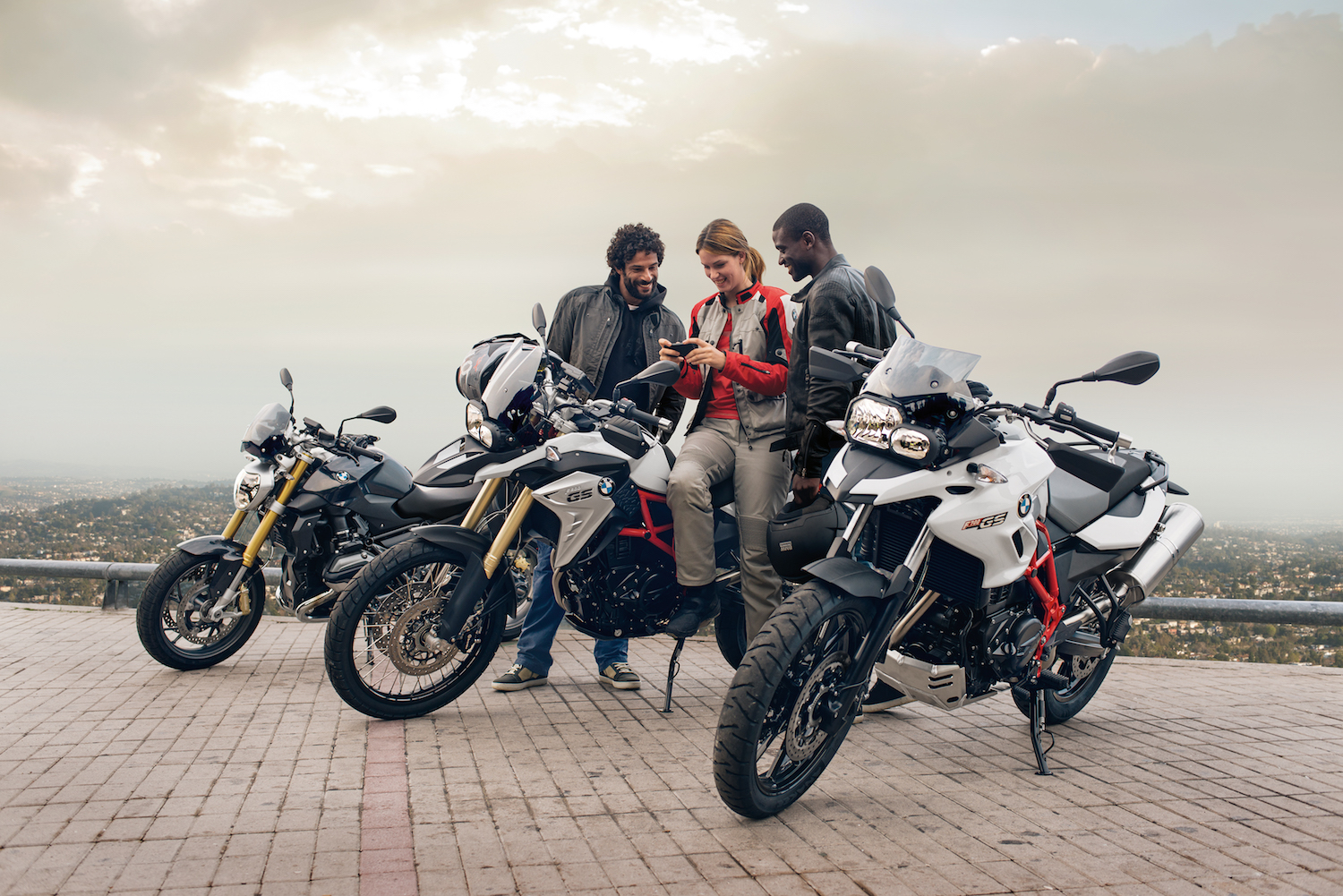 BMW Motorrad creating digital riders information apps friends distracted