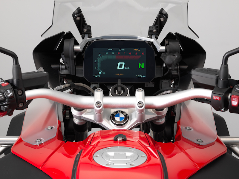 BMW Motorrad TFT display