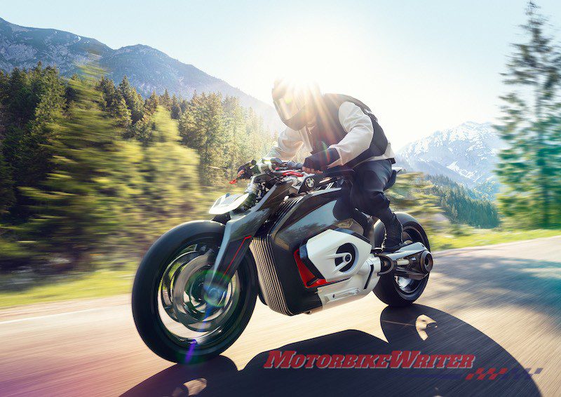 BMW Motorrad Vision DC Roadster electric boxer electromobility