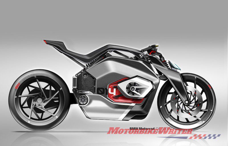 BMW Motorrad Vision DC Roadster electric boxer