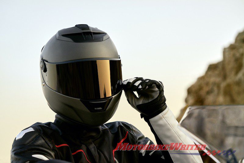 BMW Motorrad motorcycle helmet life warranty