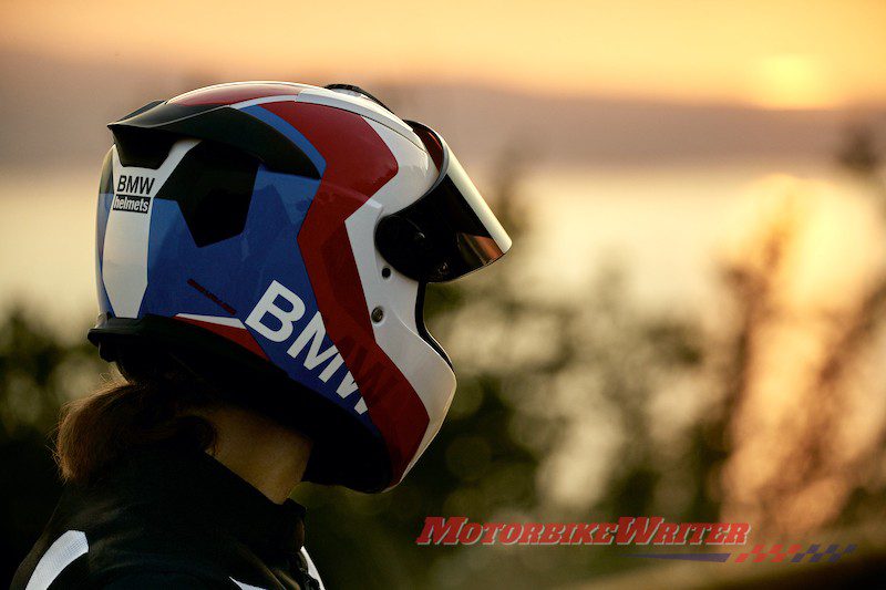 BMW Motorrad motorcycle helmet life warranty