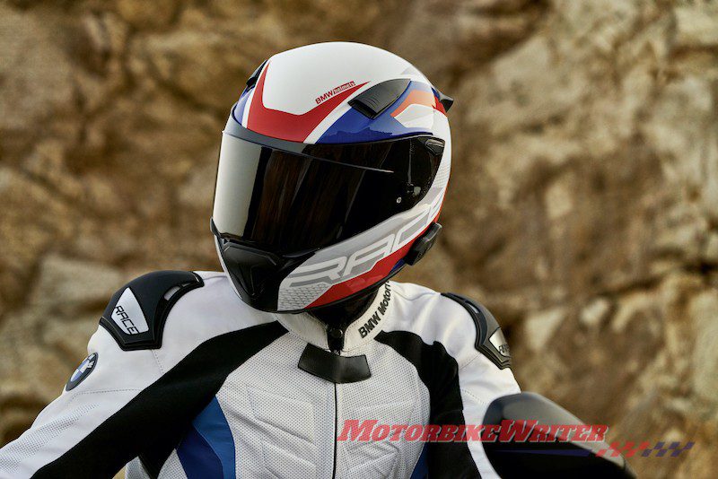 BMW Motorrad motorcycle helmet life warranty