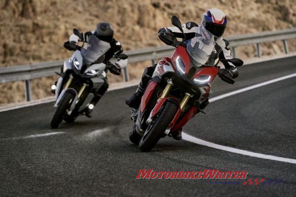 BMW S 1000 XR emissions