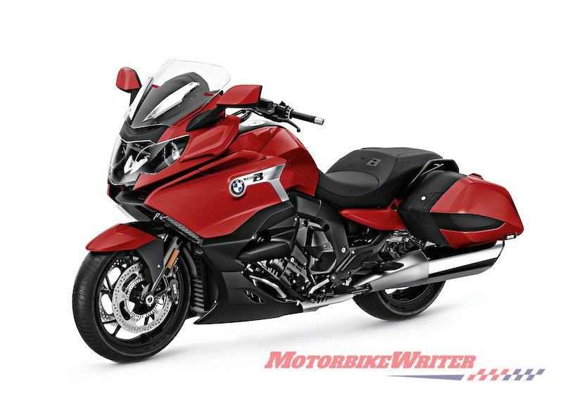 BMW K 1600 B updates