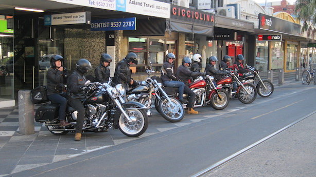 Footpath parking protest