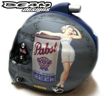 Pabst Beer Helmet