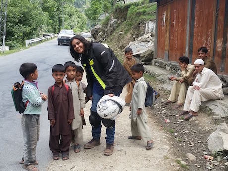 Female rider Zenith Irfan defies pakistan taboos