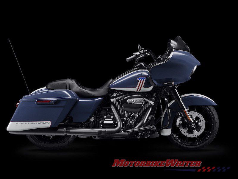 Harley-Davidson FLTRXS Road Glide Special Billiard Red patriotic