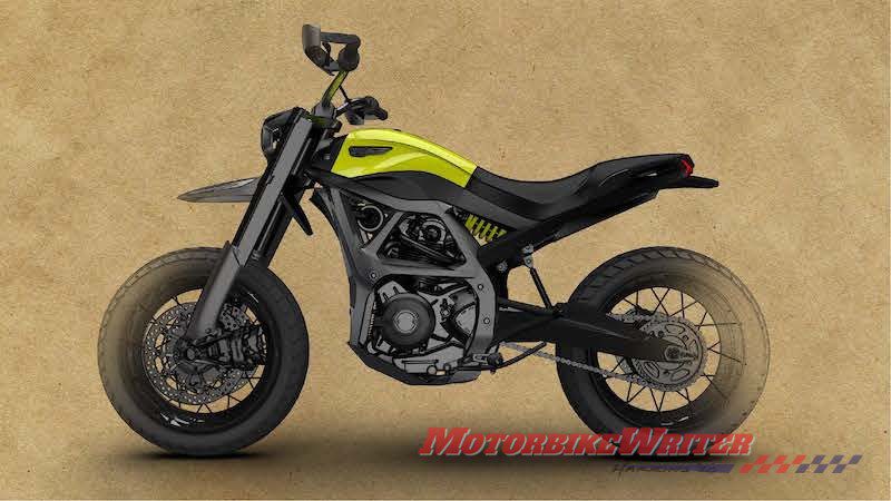 Peter Harkins next Ducati Scrambler