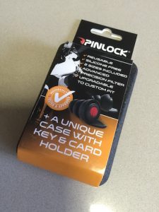 Pinlock motorcycle earplugs
