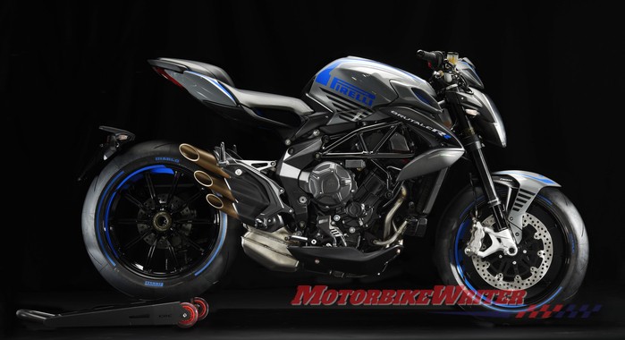 MV Agusta Brutale 800 RR Pirelli now sole supplier to MV Agusta quieter