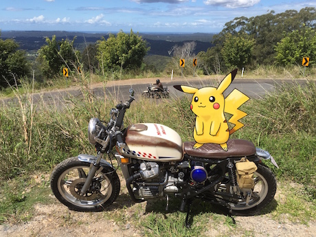 Pokemon could be anywhere - even on MBW's bike!