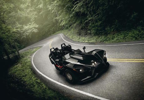 Polaris Slingshot in all-black