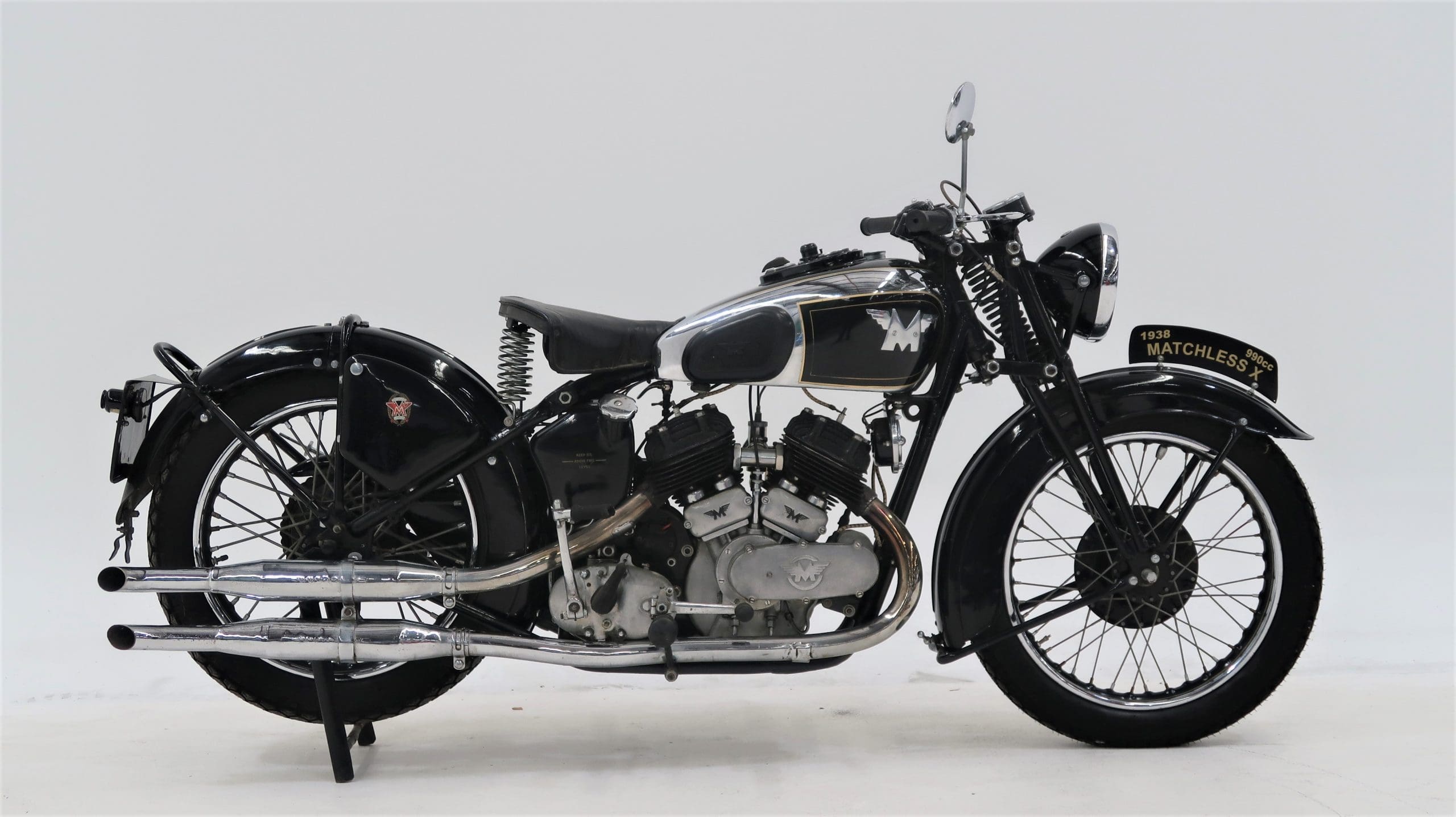 Pre-War British V-Twin 1938 Matchless Model X