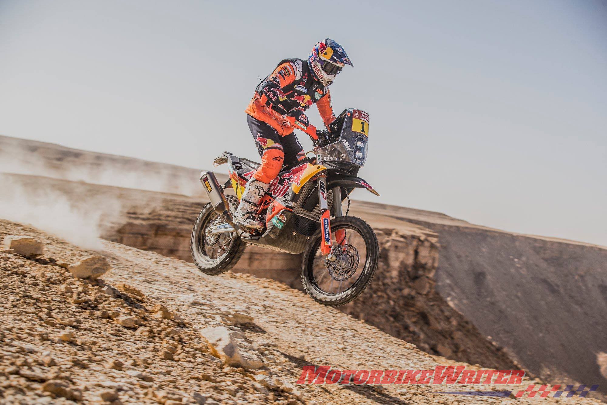 Toby Price Dakar lead