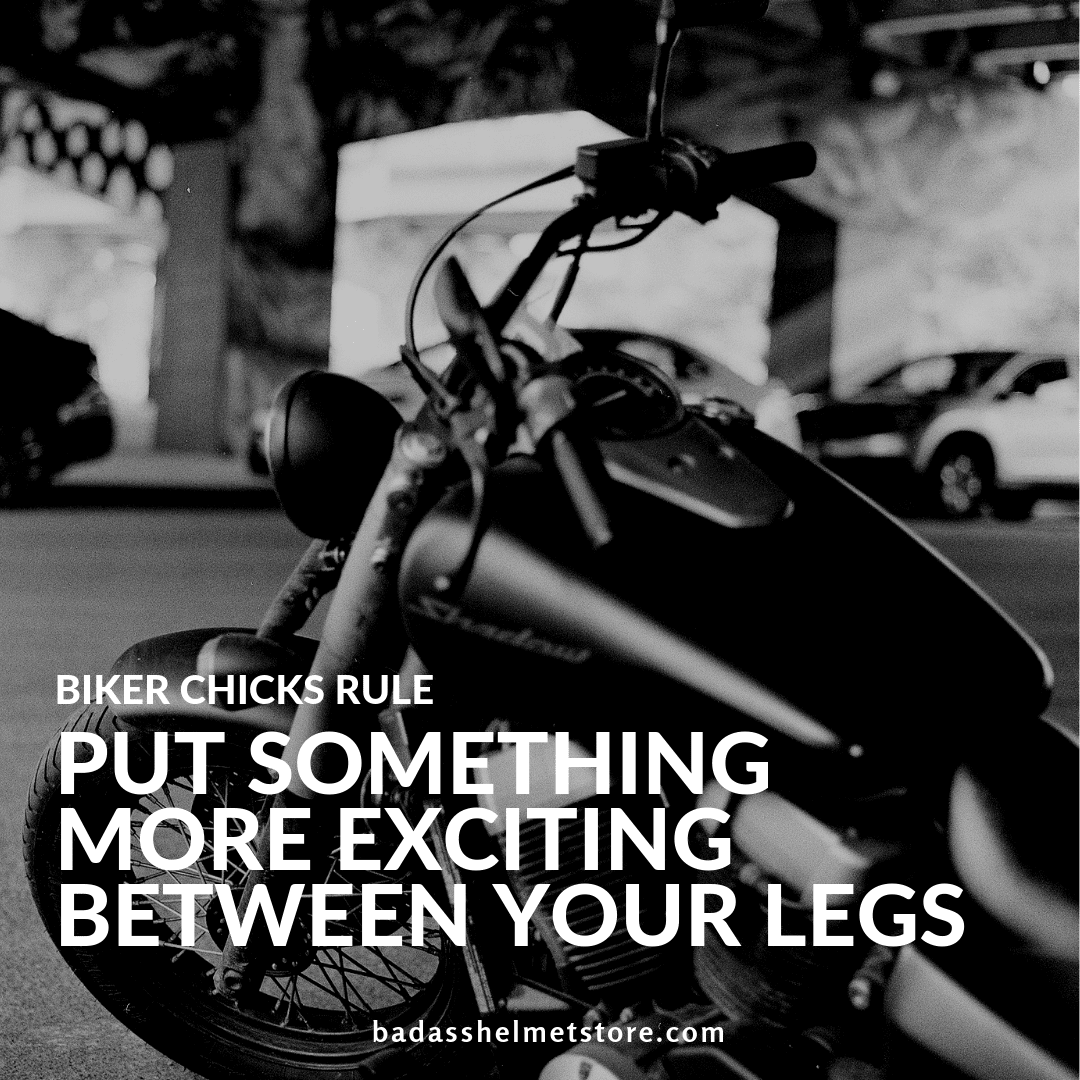 Put something exciting between your legs