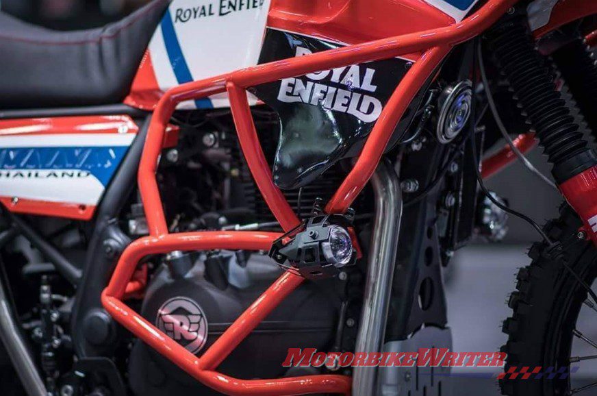 Royal Enfield Himalayan Dakar Edition - scandal