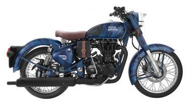 Royal Enfield Despetch in Royal Blue