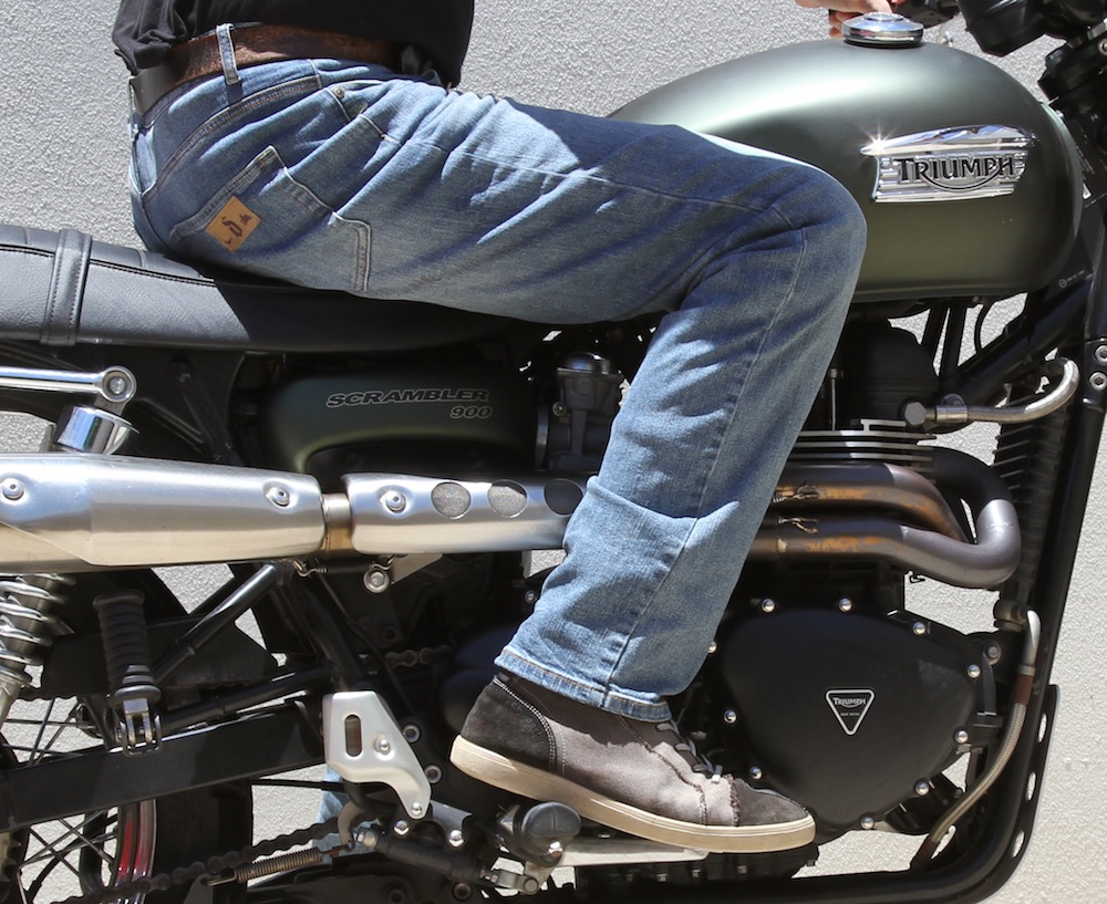 draggin Rebel jeans have almost double the abrasion resistance