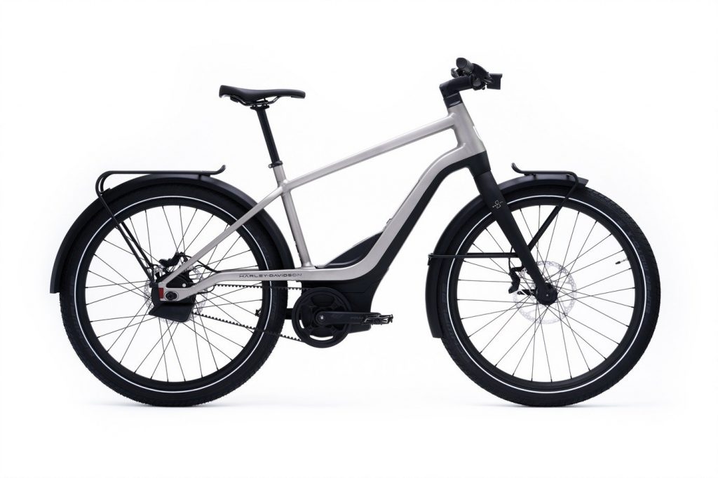 a side view of Serial 1 RUSH/CTY electric bicycle