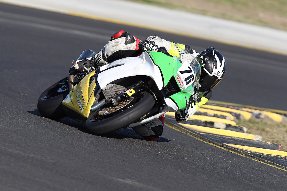 Ashlee De Bakker Female cop bike racer pushes training