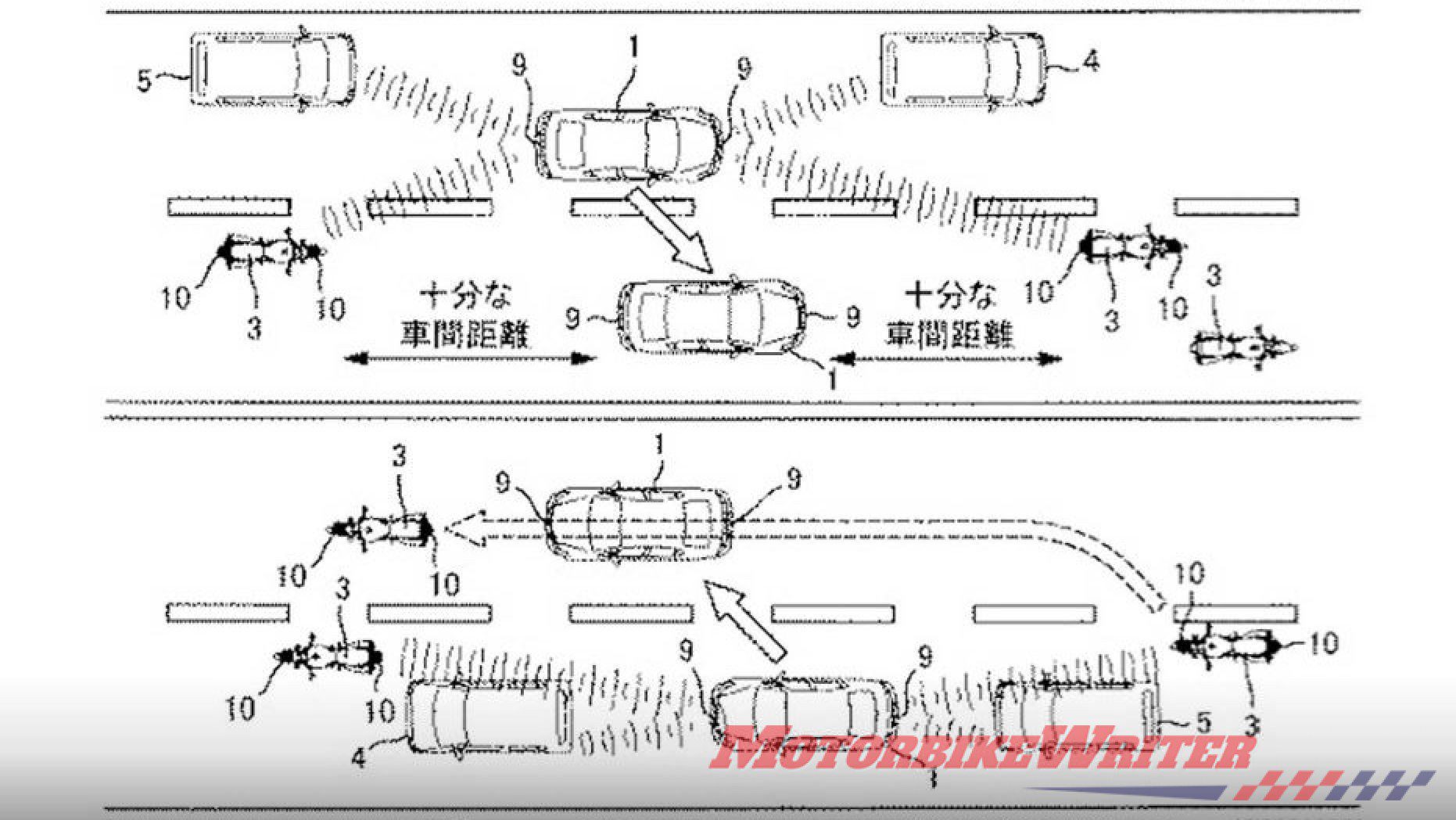 Suzuki patents radar reflector